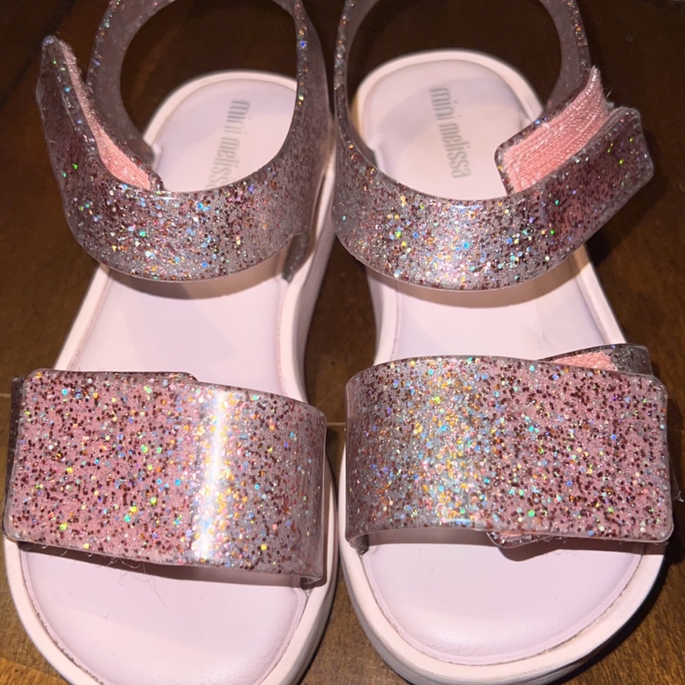 Mini Melissa pinkSandals